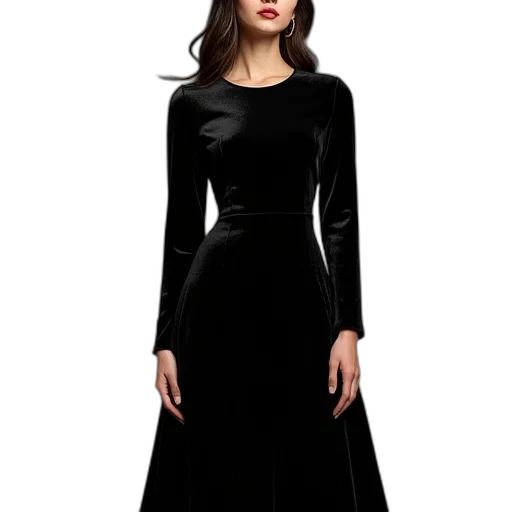 dress, concept art, photorealistic, 3d render transparent PNG cut-out