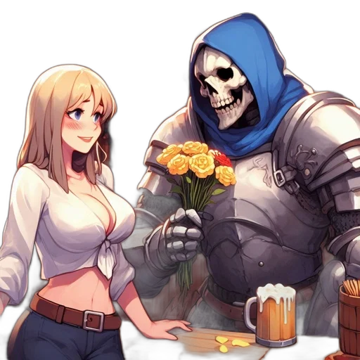 robot, weapon, food, flower transparent PNG cut-out