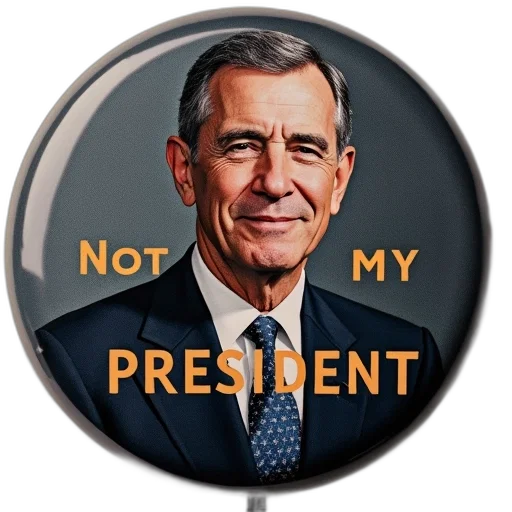 face, not, president, button transparent PNG cut-out