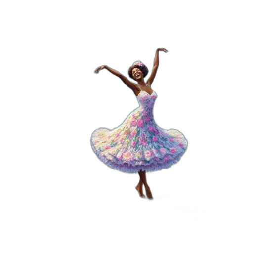 dress, 3d render, pixel art, concept art transparent PNG cut-out