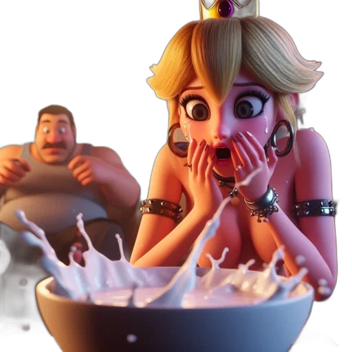 food, concept art, 3d render, comic book art transparent PNG cut-out