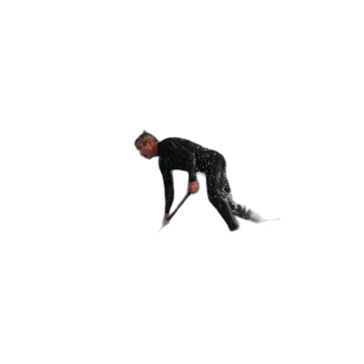 staff, furniture, 3d render, surfer transparent PNG cut-out
