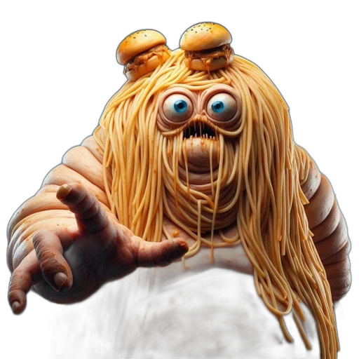 creature, hair, mask, animal transparent PNG cut-out