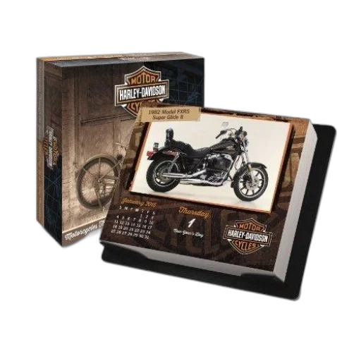 harley-davidson, motorcycle, calendar, 2018 transparent PNG cut-out