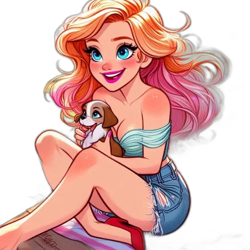 cartoon, watercolor, concept art, fantasy art transparent PNG cut-out