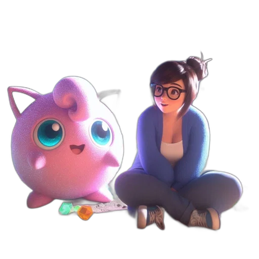 staff, robot, animal, creature transparent PNG cut-out