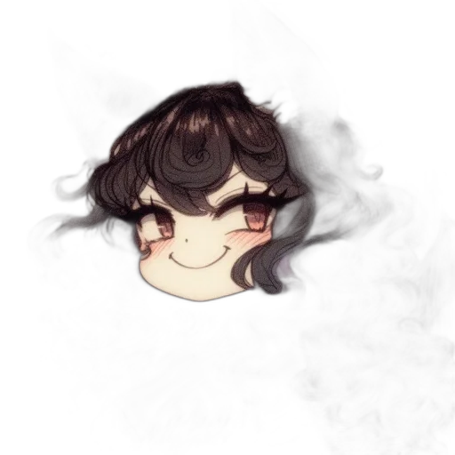 hair, mask, face, staff transparent PNG cut-out