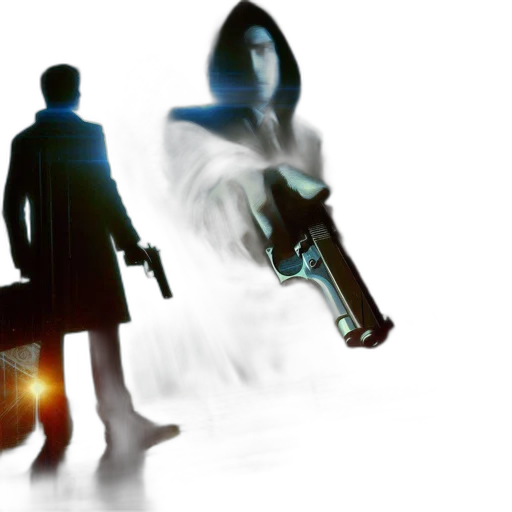 concept art, comic book art, 3d render, two transparent PNG cut-out