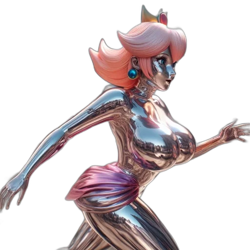 dress, robot, creature, concept art transparent PNG cut-out