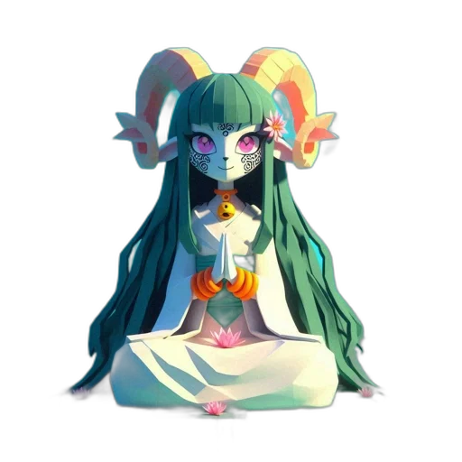 staff, mask, creature, crown transparent PNG cut-out
