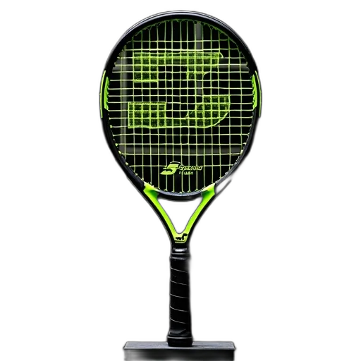 weapon, 3d render, close-up, tennis transparent PNG cut-out