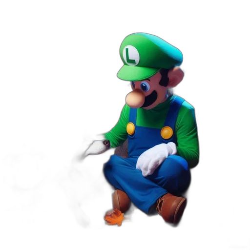 animal, hat, mask, staff transparent PNG cut-out