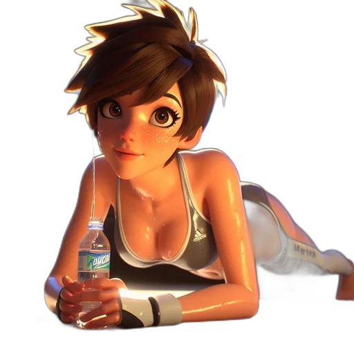 bottle, dress, robot, face transparent PNG cut-out