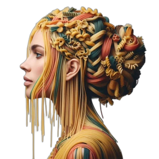 crown, hair, face, jewelry transparent PNG cut-out