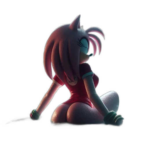 robot, creature, dress, hair transparent PNG cut-out
