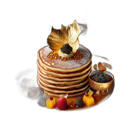 food, crown, photorealistic, elaborate transparent PNG cut-out