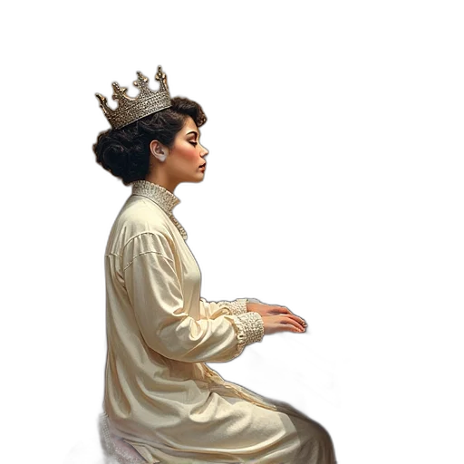 crown, staff, jewelry, dress transparent PNG cut-out