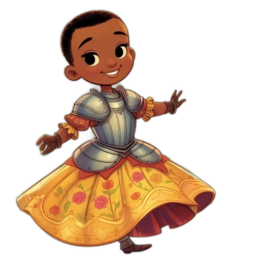 dress, concept art, cartoon, pixel art transparent PNG cut-out