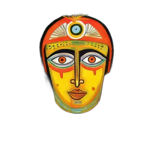 mask, face, jewelry, crown transparent PNG cut-out