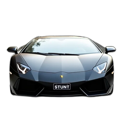 car, animal, 3d render, photorealistic transparent PNG cut-out