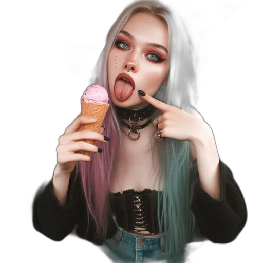 food, creature, face, weapon transparent PNG cut-out