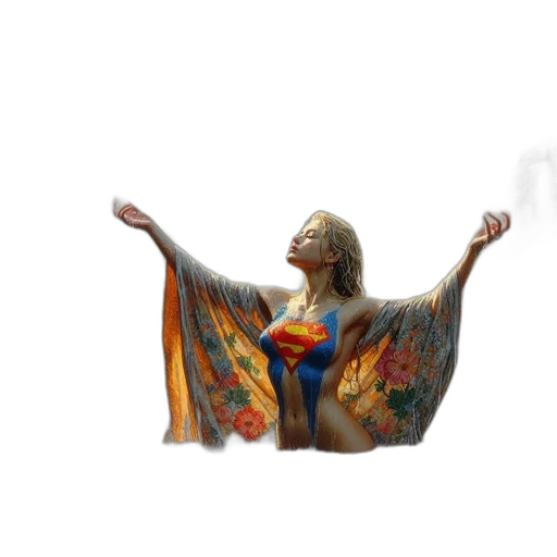 dragon, dress, fantasy art, concept art transparent PNG cut-out