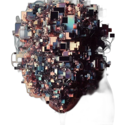 crown, mask, face, robot transparent PNG cut-out