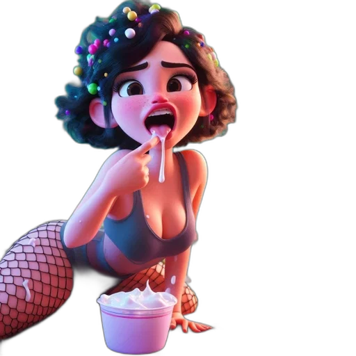 concept art, 3d render, cartoon, fantasy art transparent PNG cut-out