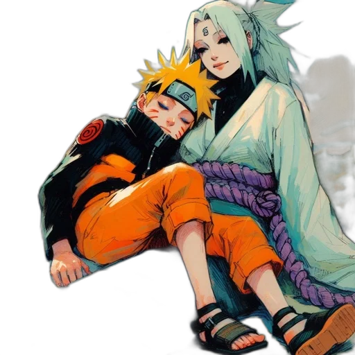 anime, watercolor, concept art, pixel art transparent PNG cut-out