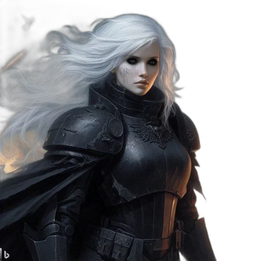 fantasy art, concept art, comic book art, 3d render transparent PNG cut-out