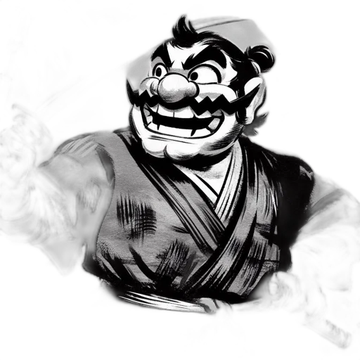 mask, staff, creature, face transparent PNG cut-out