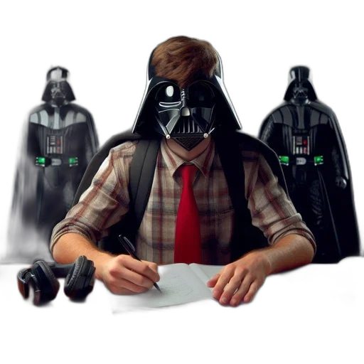 mask, staff, concept art, comic book art transparent PNG cut-out