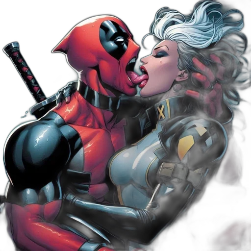 comic book art, concept art, fire, two transparent PNG cut-out