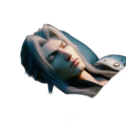 face, mask, hair, robot transparent PNG cut-out