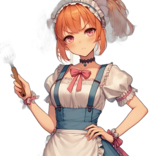 staff, dress, weapon, hat transparent PNG cut-out