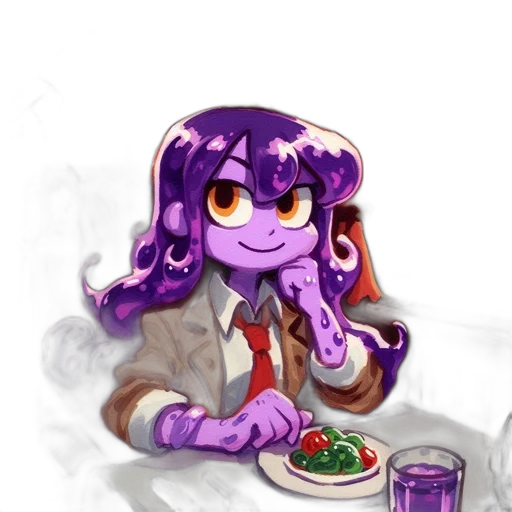 food, creature, staff, hat transparent PNG cut-out
