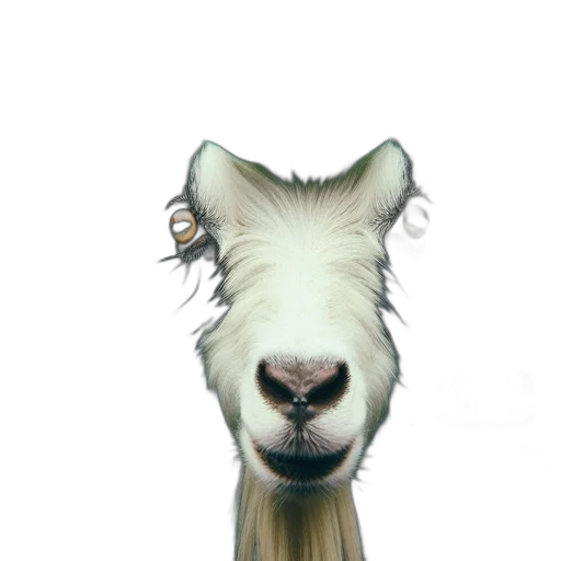 animal, staff, face, hair transparent PNG cut-out