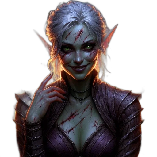 dragon, face, staff, fantasy art transparent PNG cut-out