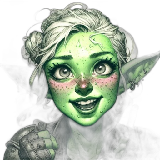 mask, face, staff, fantasy art transparent PNG cut-out