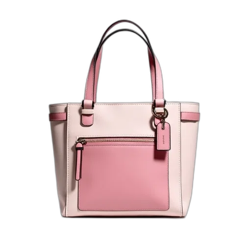 pastel, pink, white, coach transparent PNG cut-out