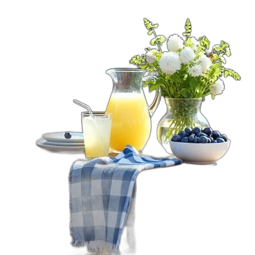 food, 3d render, photorealistic, blue transparent PNG cut-out