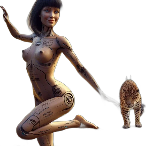 robot, creature, animal, concept art transparent PNG cut-out