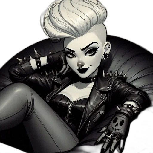jacket, comic book art, cartoon, concept art transparent PNG cut-out
