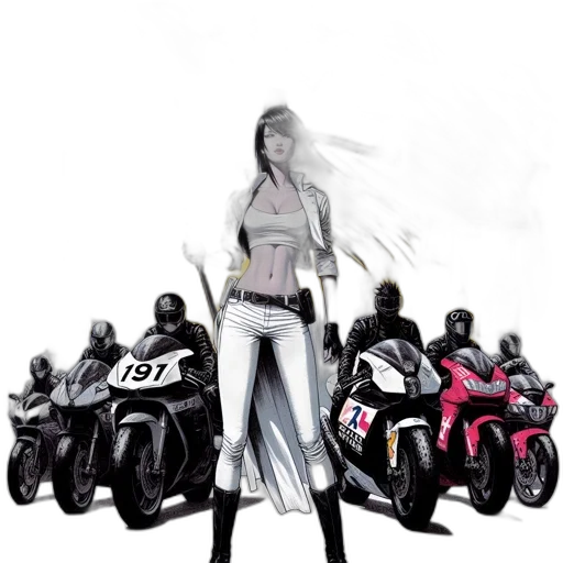 jacket, concept art, comic book art, cartoon transparent PNG cut-out