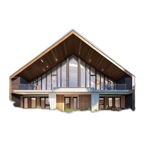 building, 3d render, concept art, photorealistic transparent PNG cut-out
