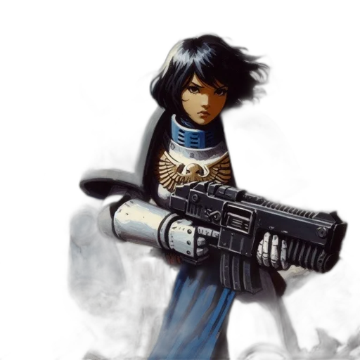 weapon, staff, robot, concept art transparent PNG cut-out