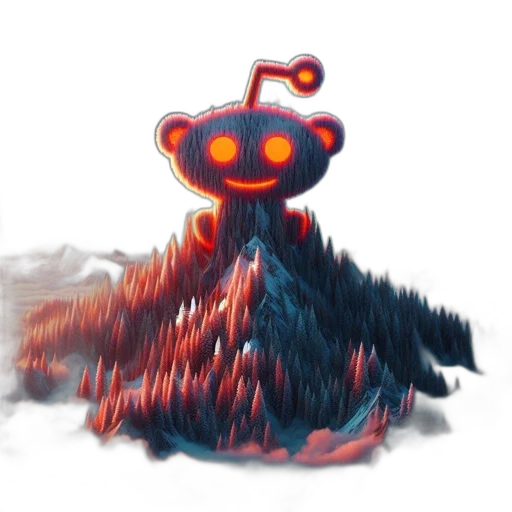 robot, mask, staff, creature transparent PNG cut-out
