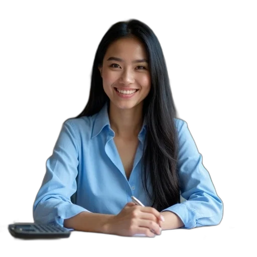 staff, face, jewelry, jacket transparent PNG cut-out
