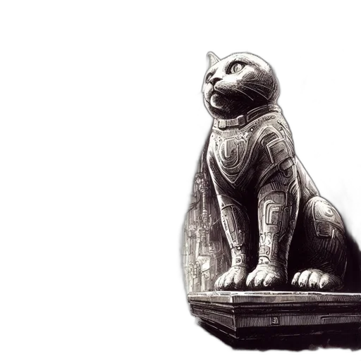 animal, staff, photorealistic, 3d render transparent PNG cut-out