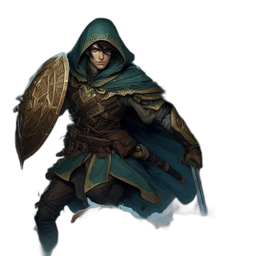 sword, weapon, staff, jacket transparent PNG cut-out